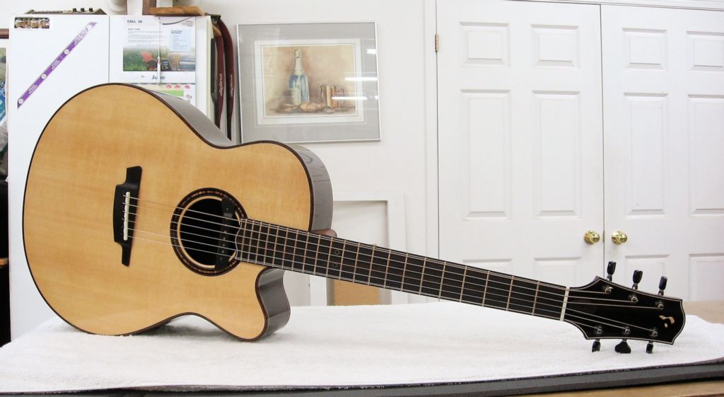 Pinnacle 16 Acoustic guitar.  Sitka Spruce with East Indian Rosewood.